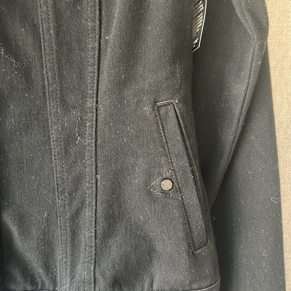 NWT Stitch Fix Liverpool Kolten Denim Jacket Black XS - Picture 7 of 9
